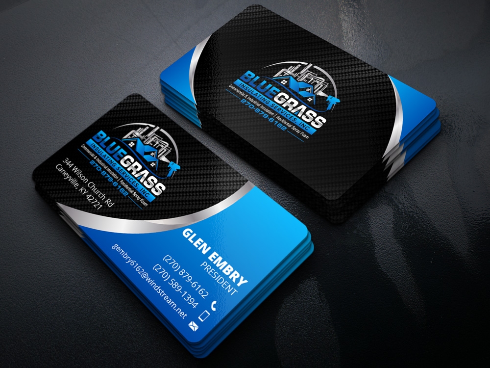 Bluegrass Insulating Services, Inc logo design by Gelotine