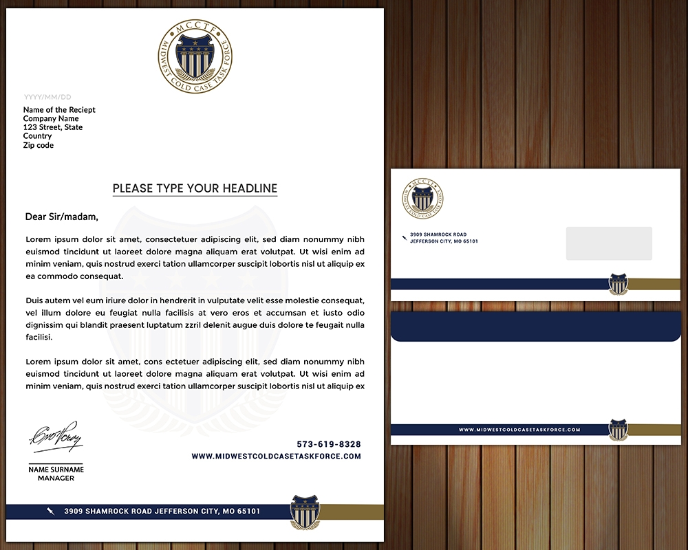 Midwest Cold Case Task Force logo design by MastersDesigns