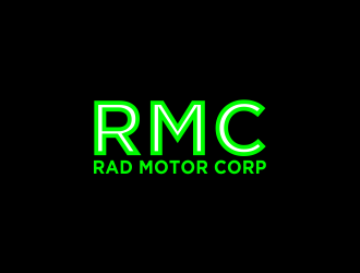 Rad Motor Corp; RMC logo design by luckyprasetyo