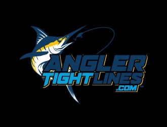 AnglerTightLines.Com logo design by daywalker