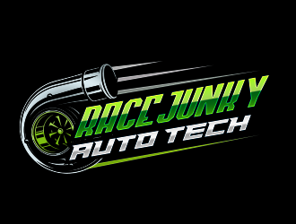 RJ Auto Tech logo design by ProfessionalRoy