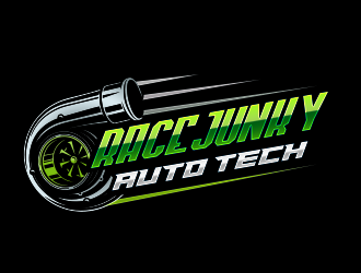 RJ Auto Tech logo design by ProfessionalRoy