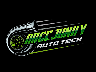 RJ Auto Tech logo design by ProfessionalRoy