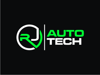 RJ Auto Tech logo design by rief