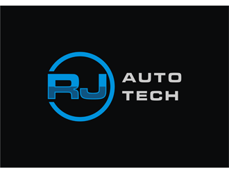 RJ Auto Tech logo design by clayjensen