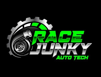 RJ Auto Tech logo design by daywalker