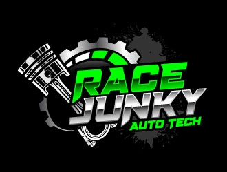 RJ Auto Tech logo design by daywalker