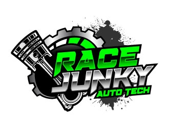 RJ Auto Tech logo design by daywalker