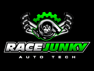 RJ Auto Tech logo design by PRN123