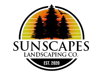 Sunscapes Landscaping Co. logo design by ProfessionalRoy
