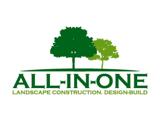 All-In-One Landscape Construction. Design-Build logo design by Kirito