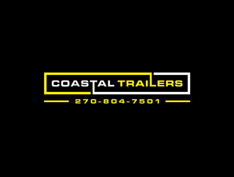 Coastal Trailers  logo design by jancok