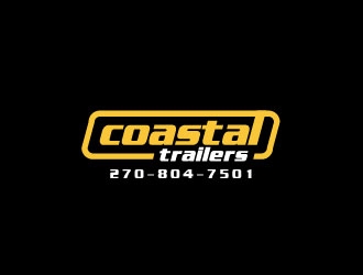 Coastal Trailers  logo design by CreativeKiller