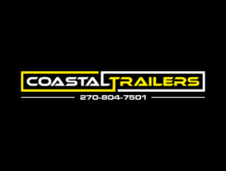 Coastal Trailers  logo design by hopee
