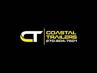Coastal Trailers  logo design by hopee
