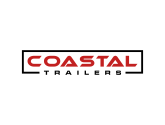 Coastal Trailers  logo design by BlessedArt
