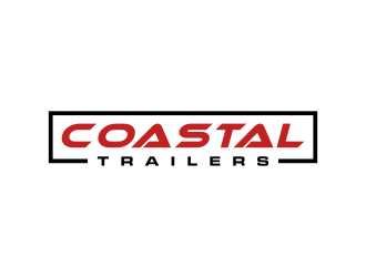 Coastal Trailers  logo design by BlessedArt