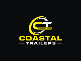 Coastal Trailers  logo design by carman
