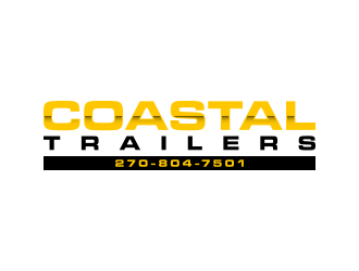 Coastal Trailers  logo design by lexipej