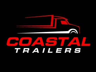 Coastal Trailers  logo design by AamirKhan