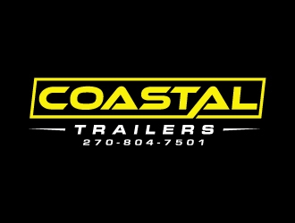 Coastal Trailers  logo design by jishu