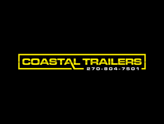 Coastal Trailers  logo design by scolessi