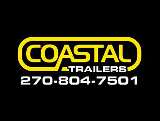 Coastal Trailers  logo design by kunejo
