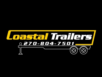 Coastal Trailers  logo design by aRBy