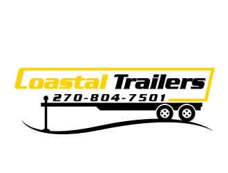 Coastal Trailers  logo design by aRBy
