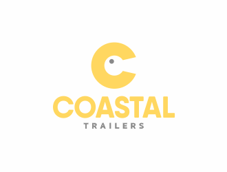 Coastal Trailers  logo design by heridesign