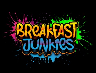 Breakfast Junkies logo design by DreamLogoDesign