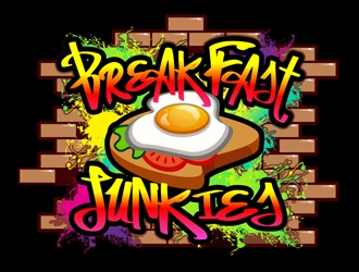 Breakfast Junkies logo design by DreamLogoDesign