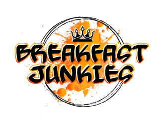 Breakfast Junkies logo design by BeDesign