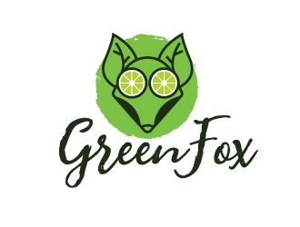 Green Fox Organics logo design by Foxcody