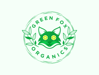 Green Fox Organics logo design by kurnia