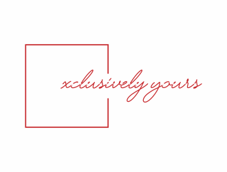 Xclusively Yours logo design by yoichi