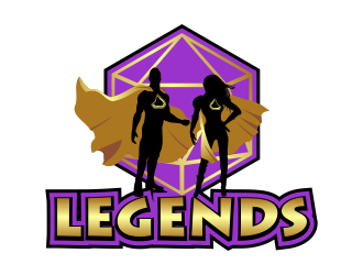 Legends logo design by Kruger