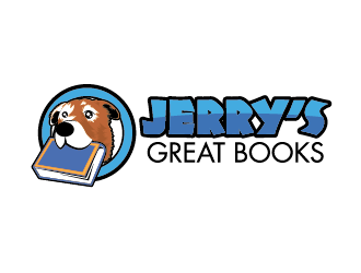 Jerrys Great Books logo design by one9