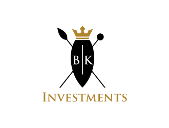 B. K. Investments logo design by hopee