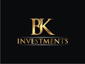 B. K. Investments logo design by agil