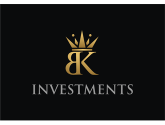 B. K. Investments logo design by clayjensen