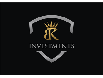 B. K. Investments logo design by clayjensen