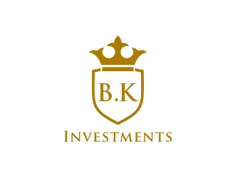 B. K. Investments logo design by blessings