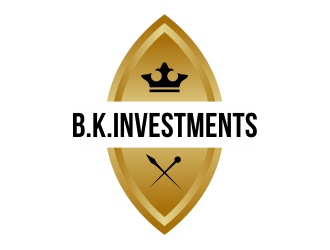 B. K. Investments logo design by Girly