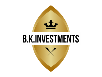 B. K. Investments logo design by Girly