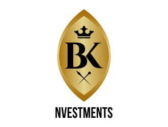 B. K. Investments logo design by Girly