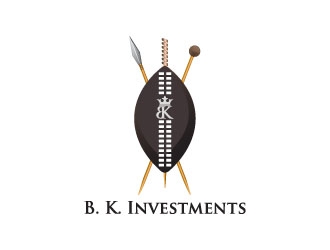 B. K. Investments logo design by zinnia