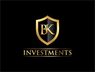 B. K. Investments logo design by agil