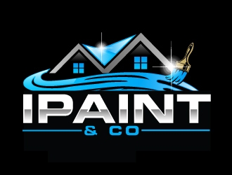 iPaint & Co logo design by AamirKhan