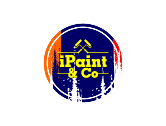 iPaint & Co logo design by monster96